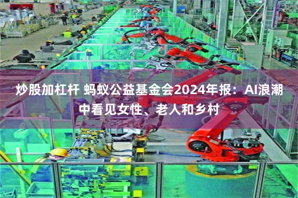 炒股加杠杆 蚂蚁公益基金会2024年报：AI浪潮中看见女性、老人和乡村